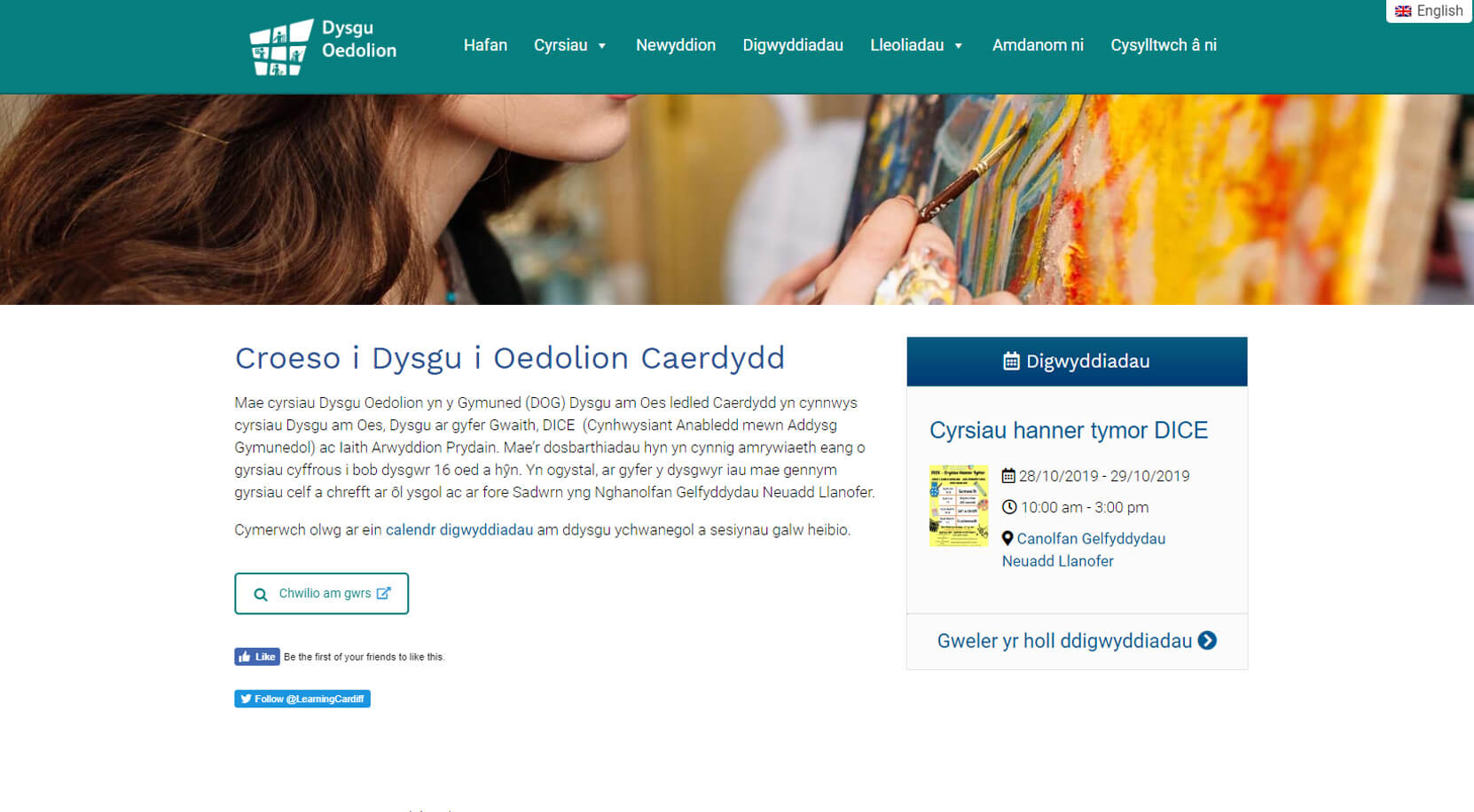Dysgu Oedolion Caerdydd