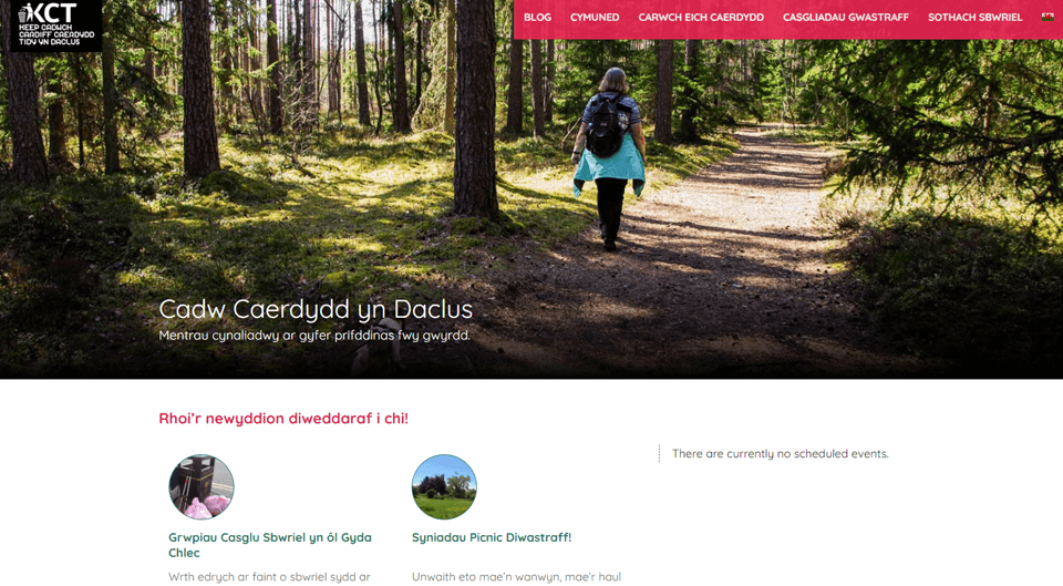 Cadwch Gaerdydd yn Daclus